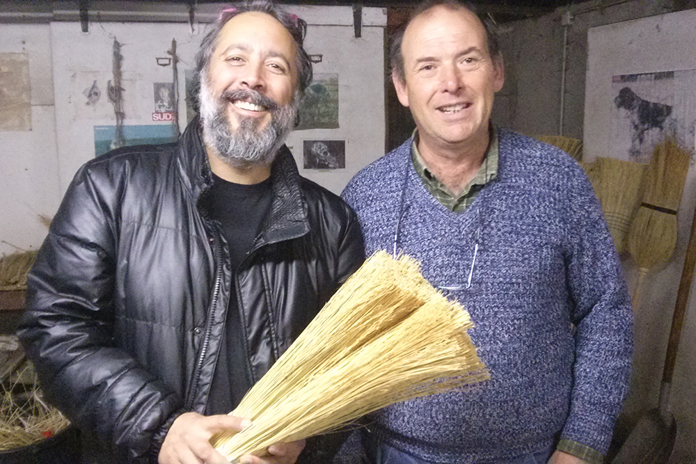 Rencontre entre Jean-Marc Coulom et l'artiste David Michael Clarke